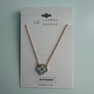 LC Lauren Conrad GoldTone Pendant Necklace